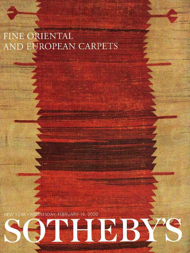 Sothebys February 2000 Fine Oriental & European Carpets (Digitial Only)