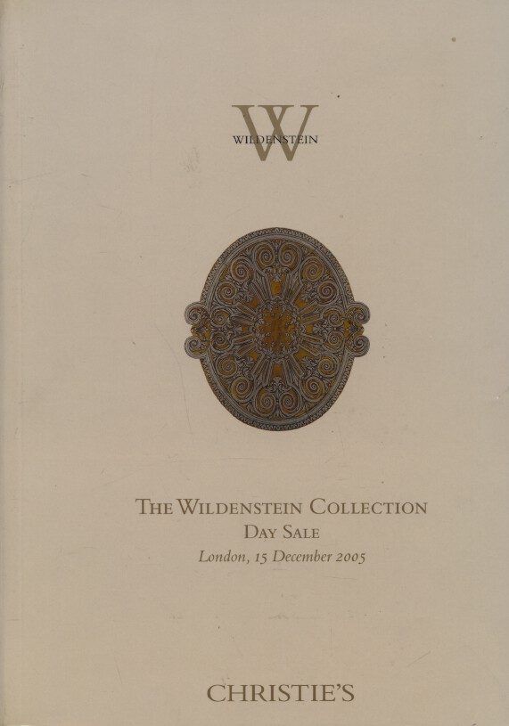 Christies 2005 The Wildenstein Collection Day Sale