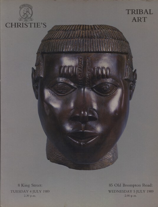 Christies July 1989 Tribal Art