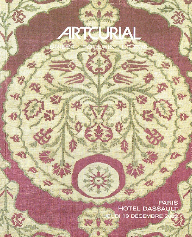 Artcurial December 2002 Oriental Art