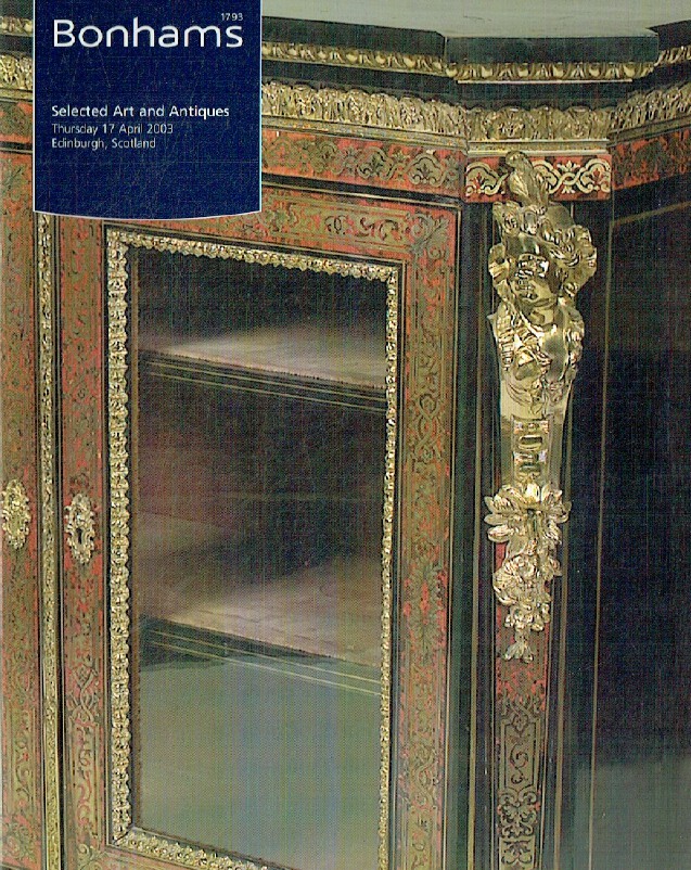 Bonhams April 2003 Selected Art & Antiques