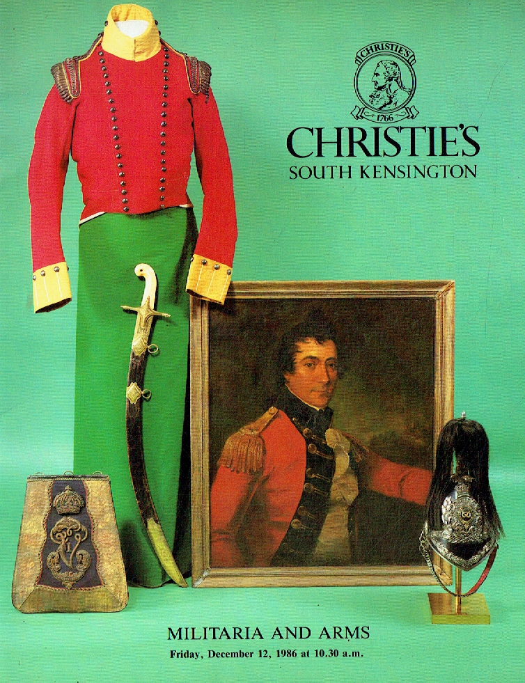 Christies December 1986 Militaria & Arms