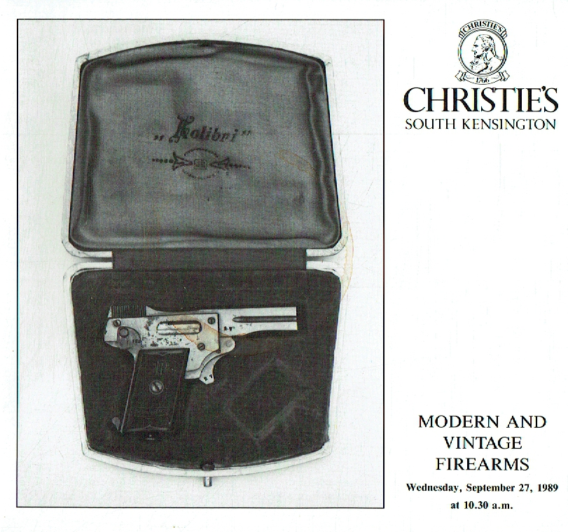 Christies September 1989 Modern & Vintage Firearms