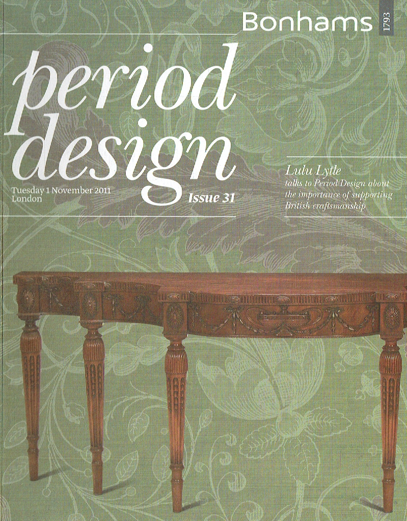 Bonhams November 2011 Period Design