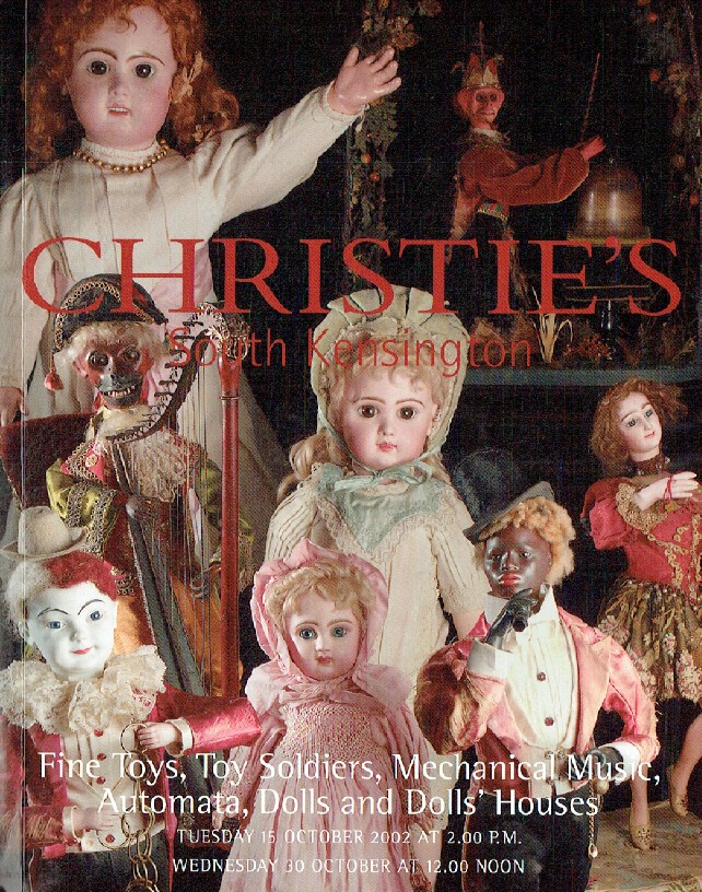 Christies October 2002 Fine Toys, Mechanical Music, Automata, Dolls & Dolls' Hou