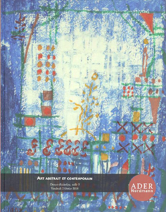 Ader Nordmann February 2018 Abstract & Contemporary Art