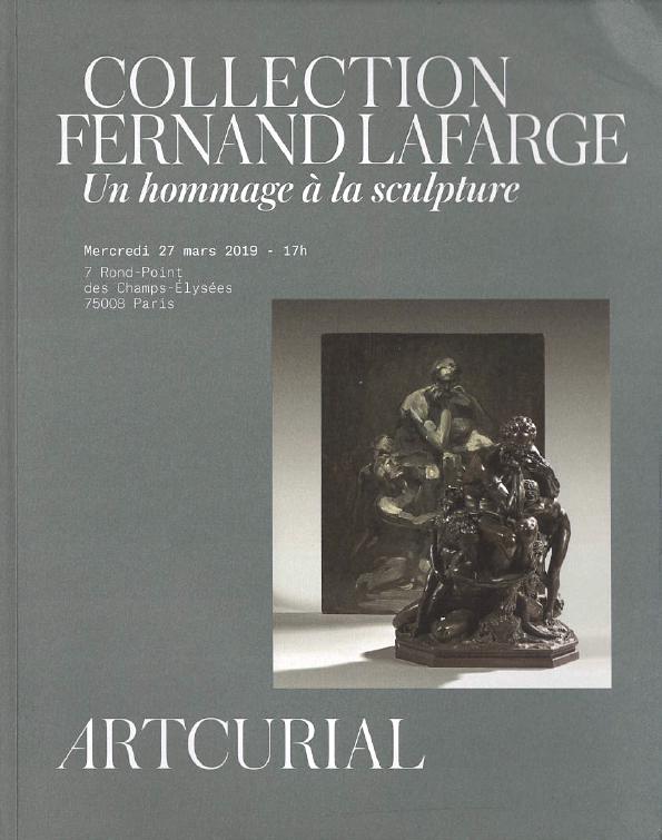 Artcurial March 2019 Tribute to Sculpture Collection by Fernand Lafarge