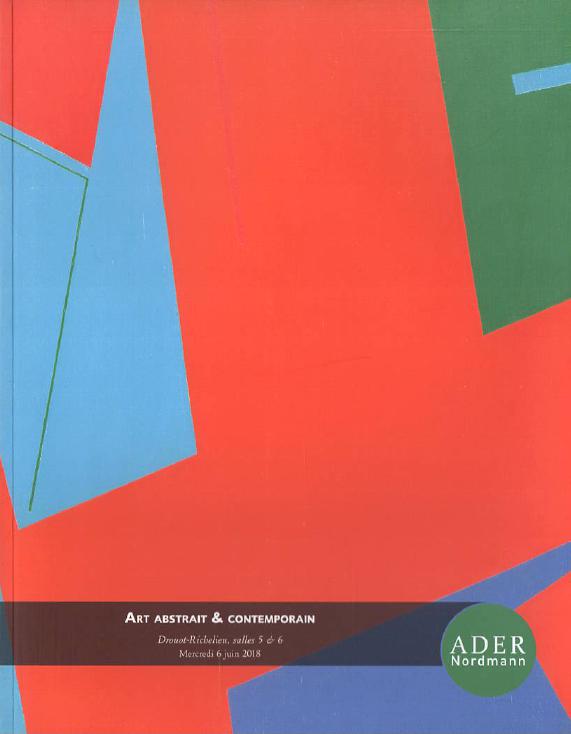 Ader Nordmann June 2018 Abstract & Contemporary Art