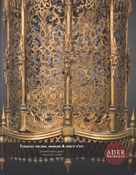 Ader Nordmann May 2017 Old Paintings - Furniture & Works of Art
