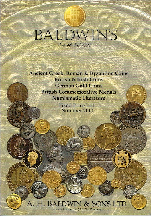 Baldwins Summer 2010 Fixed Price List - Ancient Greek & Byzantine Coins & Medals