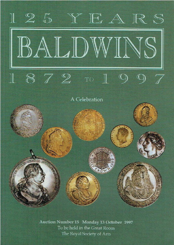 Baldwins October 1997 125 Years - Medals - 1872 to 1997