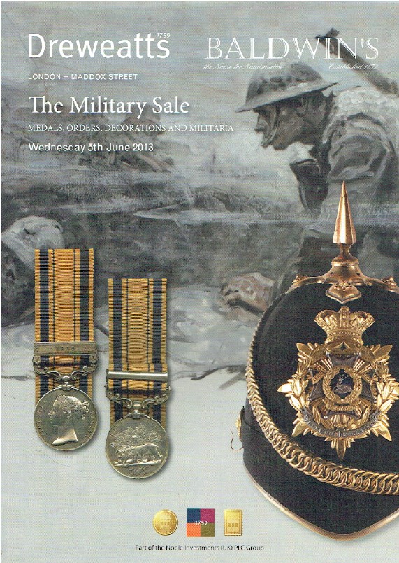 Baldwins June 2013 Military Sale - Medals, Orders, Decorations & Militaria