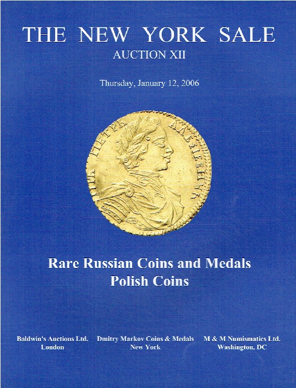 Baldwins January 2006 The New York Sale - Rare Russian Coins & Medals