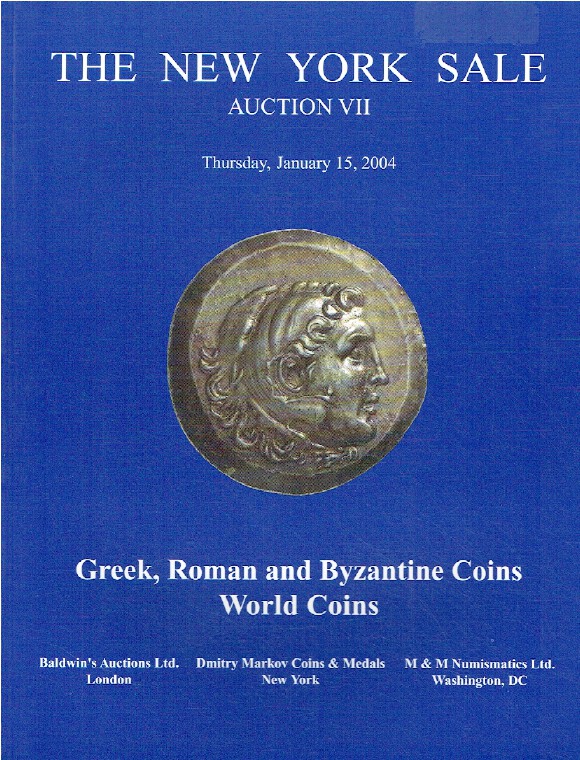 Baldwins January 2004 The New York Sale - Greek, Roman & Byzantine Coins