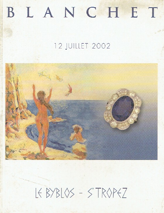 Blanchet July 2002 Important Antique & Modern Jewellery, Modern Art