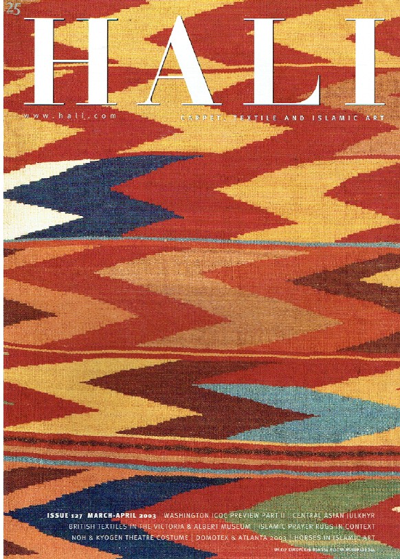Hali Magazine issue 127, March/April 2003