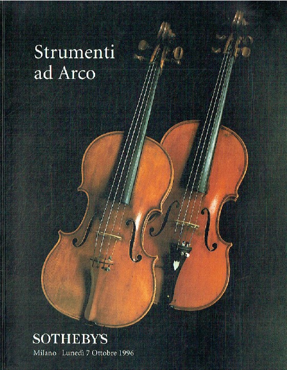Sothebys October 1996 String Musical Instruments