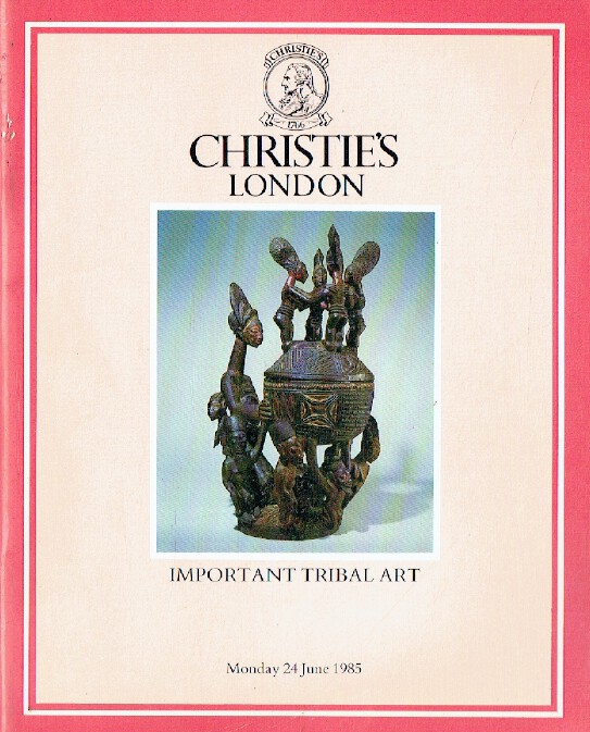 Christies June 1985 Important Tribal Art