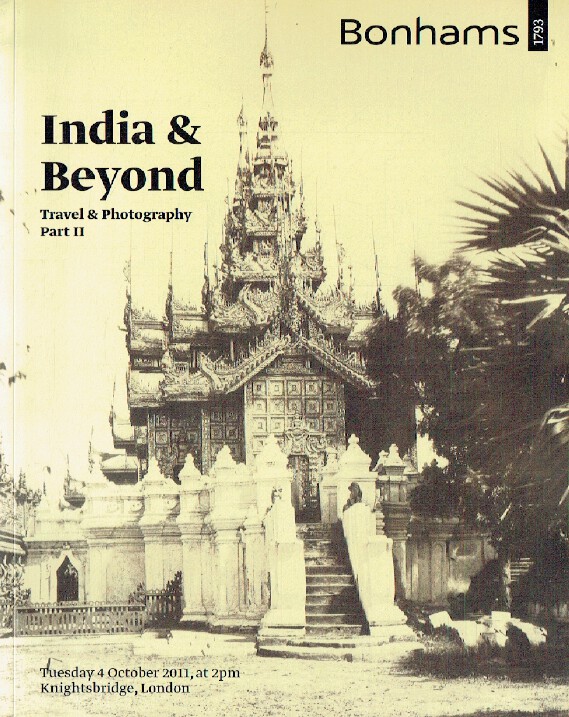 Bonhams October 2011 India & Beyond - Travel & Photography Part-II
