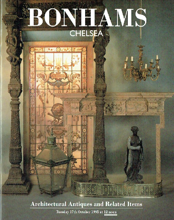 Bonhams October 1995 Architectural Antiques & Related Items