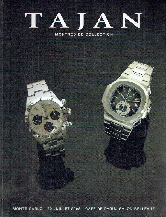 Tajan July 2008 Collector's Watches