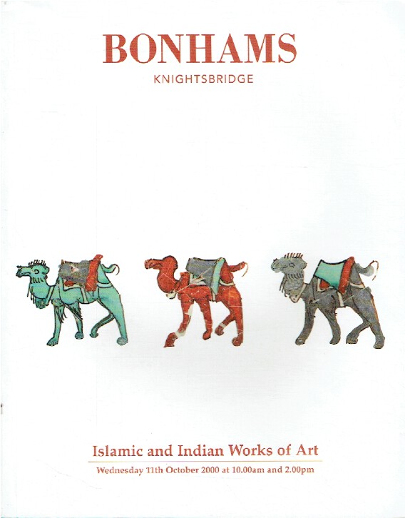 Bonhams October 2000 Islamic & Indian Works of Art