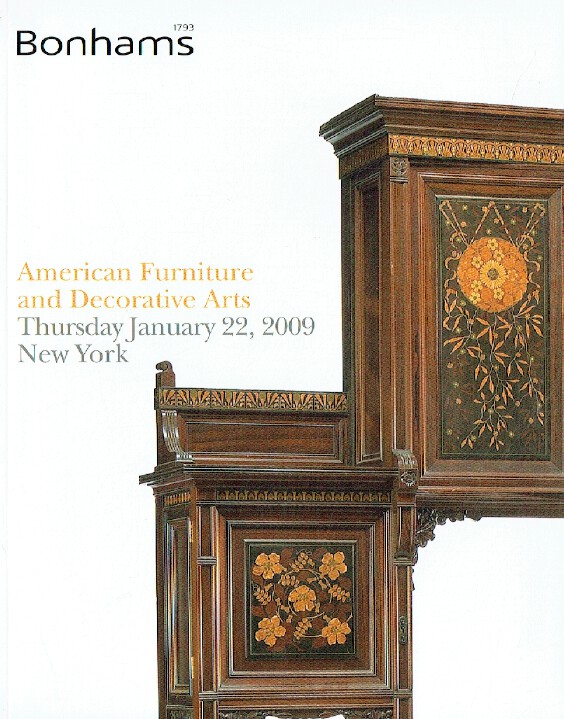 Bonhams January 2009 American Furniture & Decorative Arts