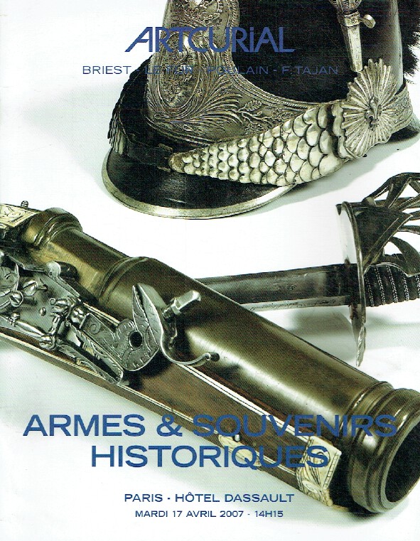 Artcurial April 2007 Arms & Historic Souvenirs