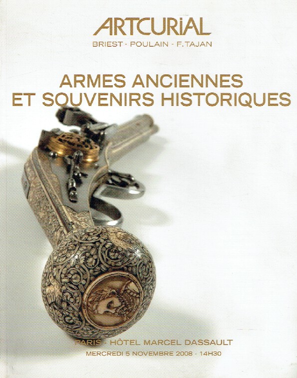 Artcurial November 2008 Antique Arms & Historic Souvenirs