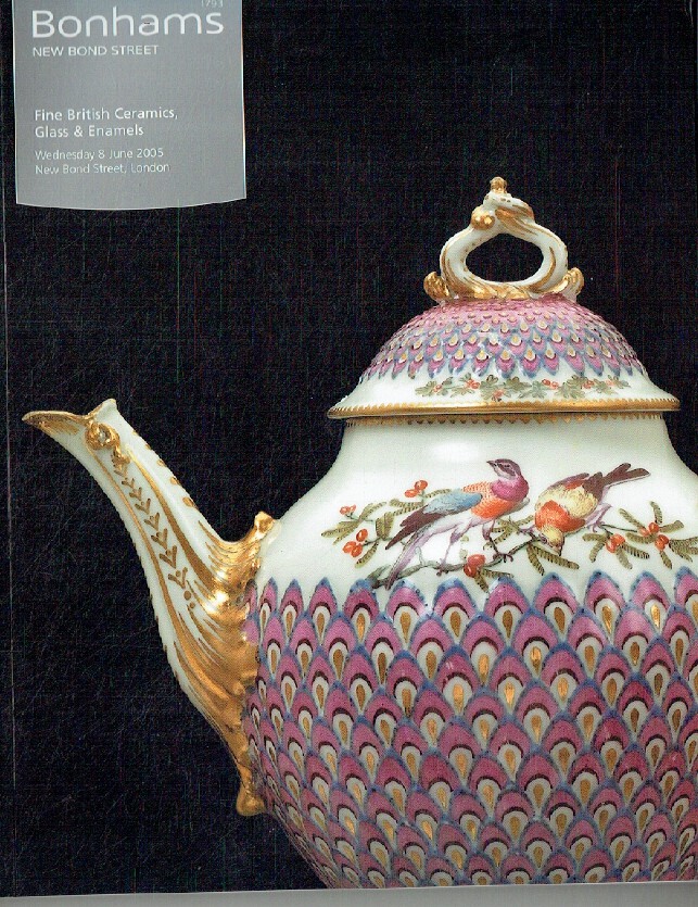 Bonhams June 2005 Fine British Ceramics, Glass & Enamels