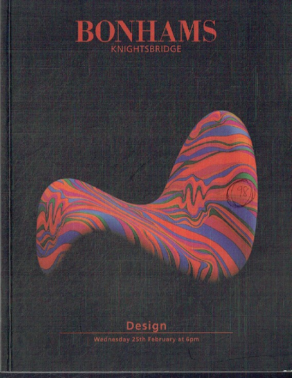 Bonhams February 1998 Design