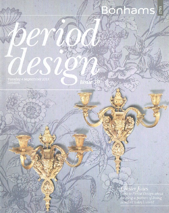Bonhams September 2012 Period Design