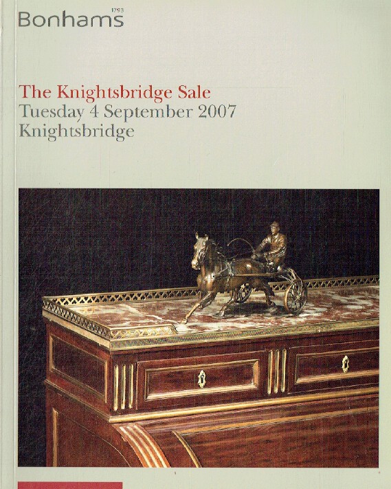 Bonhams September 2007 The Knightsbridge Sale