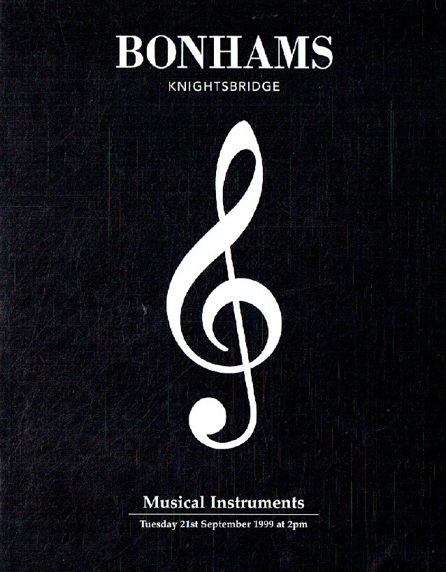 Bonhams September 1999 Musical Instruments