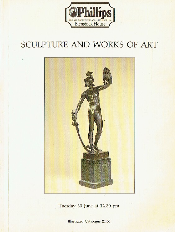 Phillips June 1987 Sculpture & Works of Art inc. Icons and Metalware