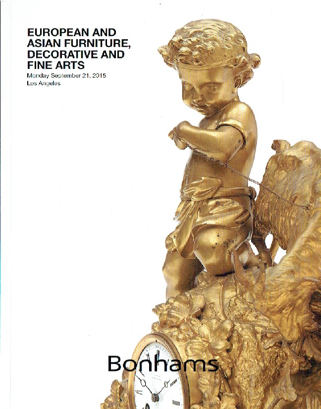 Bonhams September 2015 European & Asian Furniture, Decorative and Fine Arts