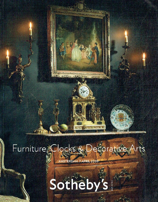Sothebys April 2009 Furniture, Clocks & Decorative Arts
