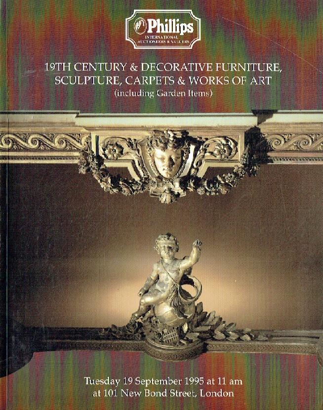 Phillips September 1995 19th Century & Decorative Furniture, Sculpture, Carpets