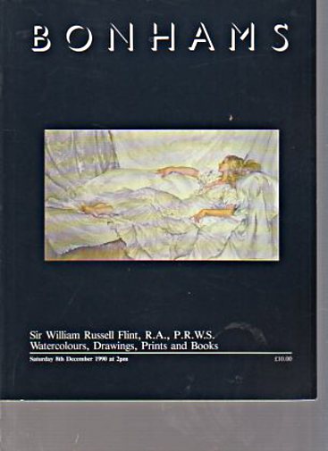 Bonhams Dec 1990 William Flint Watercolours, Drawings, Prints