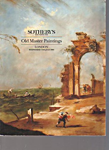 Sothebys 1993 Old Master Paintings (Digital Only)