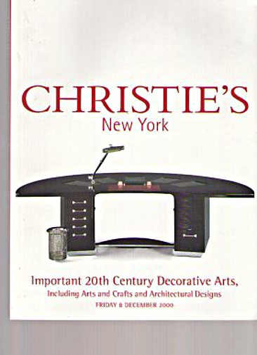 Christies 2000 Important 20th C Decorative Arts