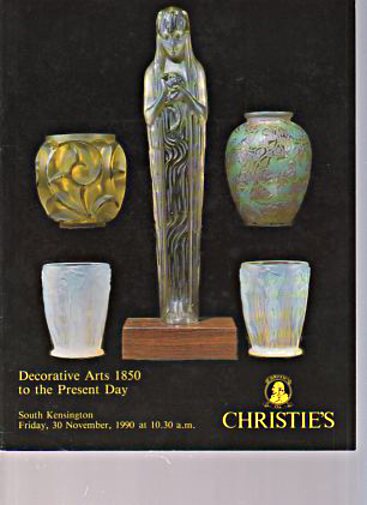 Christies 1990 British Decorative Arts 1850 Present Day