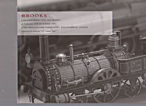 Brooks 1997 Important Toys and Models
