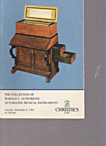 Christies 1983 Autenreith Collection Musical Instruments