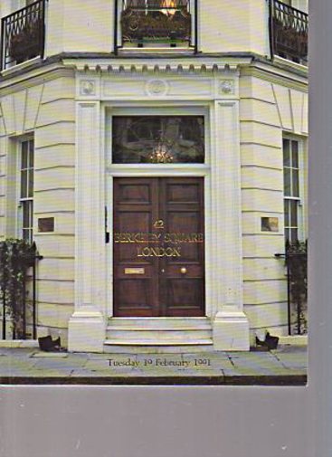 Phillips 1991 Contents of 42 Berkeley Square London