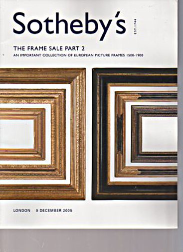 Sothebys 2005 The Frame Sale Part 2