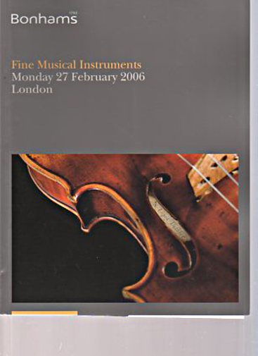 Bonhams February 2006 Fine Musical Instruments