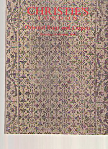 Christies 1999 Oriental Rugs and Carpets