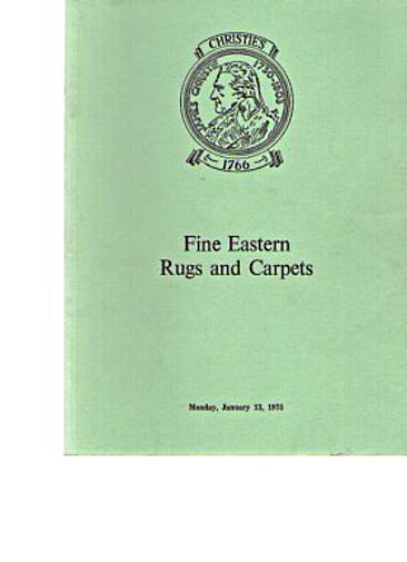 Christie 1975 Fine Eastern Rugs & Carpets