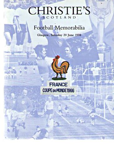 Christies 1998 Football Memorabilia